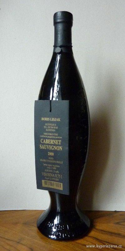 CABERNET SAUVIGNON 2000 - Archivní červené víno - foto 1