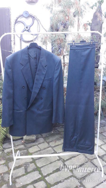 Pánský oblek sako + kalhoty Kras 194/104/86 . - foto 1