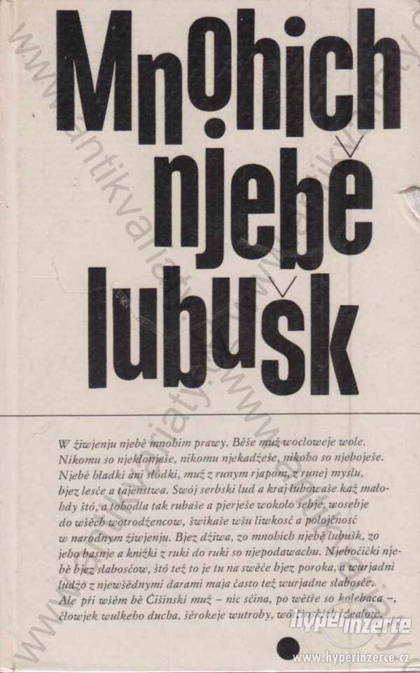 Mnohich njebě lubušek Pětr Malink 1970 - foto 1