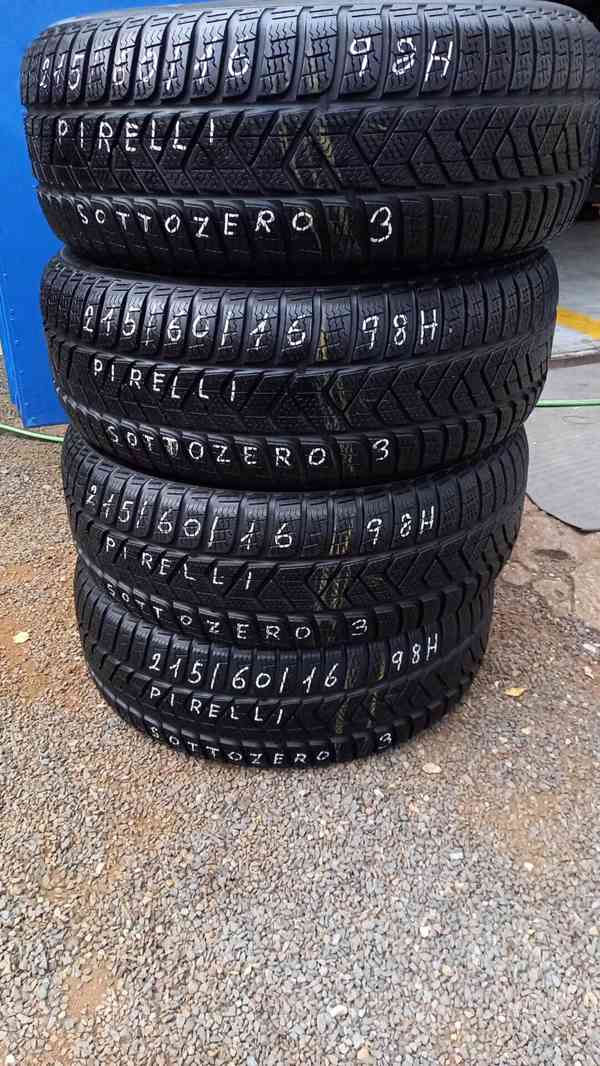 Zimní pneu 215/60 R16 4x PIRELLI Sottozero 3 - foto 2