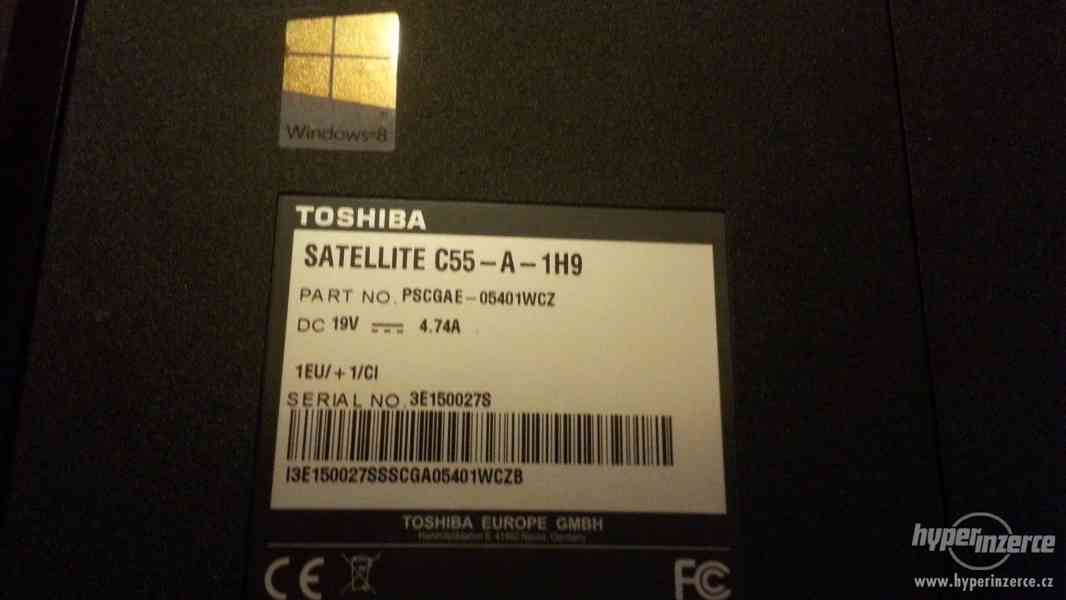 Prodám Toshiba Satellite C55-A-1H9 (černý) - foto 7