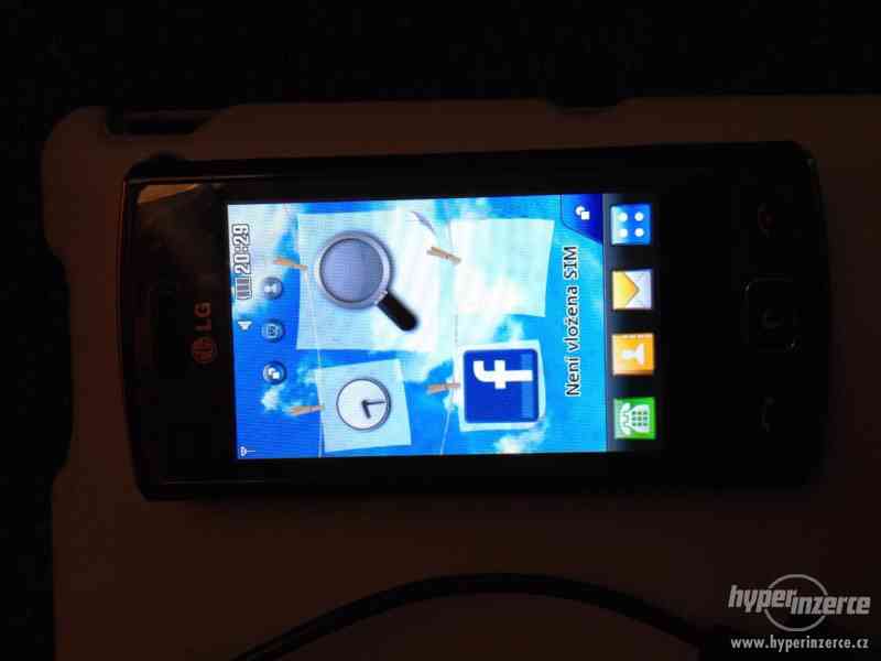 LG GM360 Viewty Snap ,5 Mpx s LED bleskem + 2Gb Micro SD - foto 1