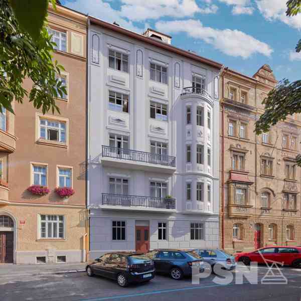 Prodej 2+kk, 62,9 m2, přízemí, předzahrádka, Praha 7 Bubeneč - foto 3