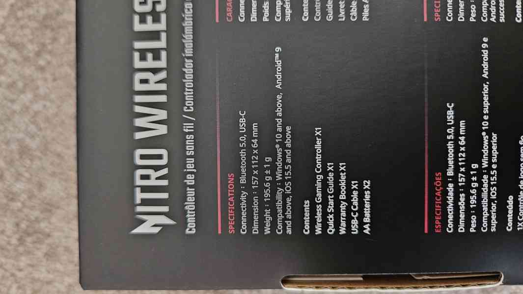 ACER NITRO GAMEPAD NGR300 (WIN, Android, iOS) - foto 9