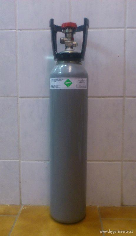 Nová tlaková lahev CO2 5 kg Plná + ZÁRUKA 2 ROKY - foto 1
