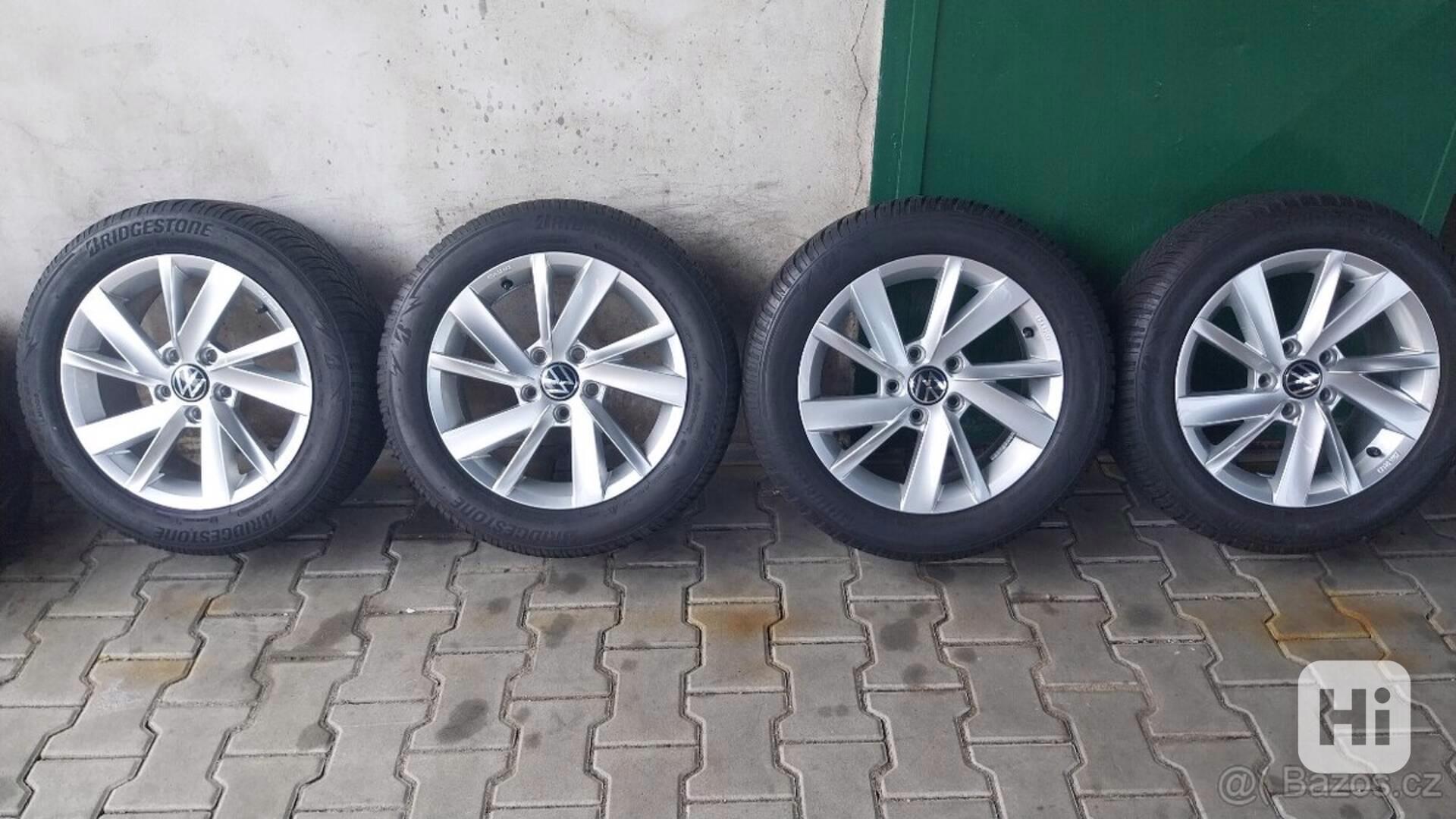 Prodám orig.alu VW s pneu 205/55/16 - foto 1
