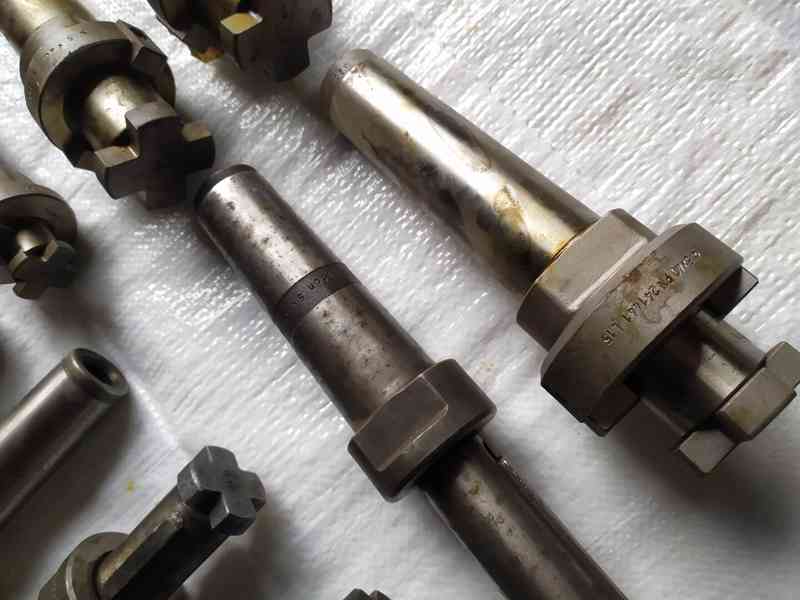 Frézovací trn MK5 + redukce MK5 / doklad - foto 3