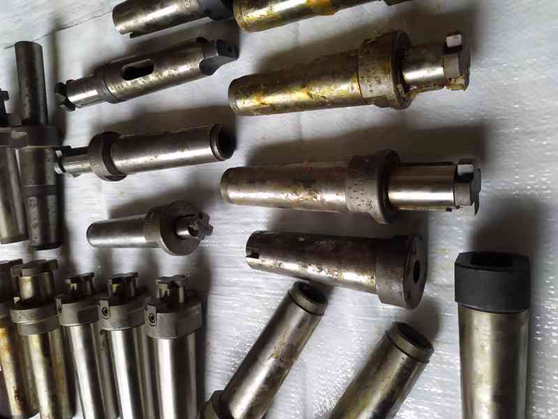 Frézovací trn MK5 + redukce MK5 / doklad - foto 7