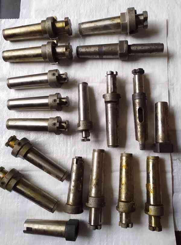 Frézovací trn MK5 + redukce MK5 / doklad - foto 8