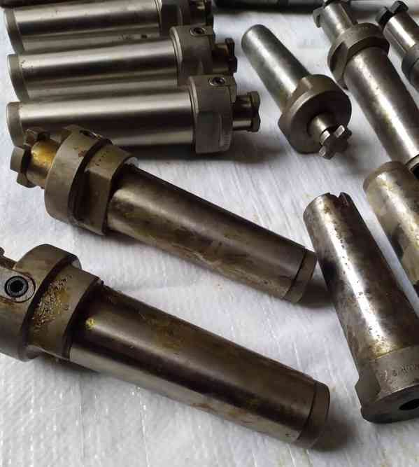 Frézovací trn MK5 + redukce MK5 / doklad - foto 6