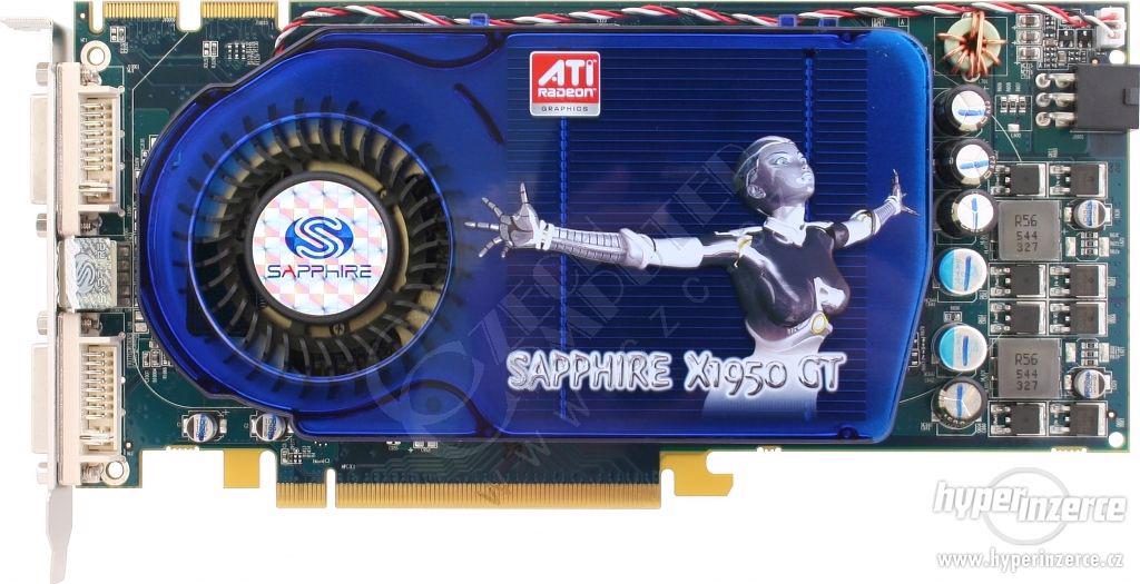 256-bit grafika na AGP - x1950pro 256MB DDR3 - 590MHz GPU - foto 1