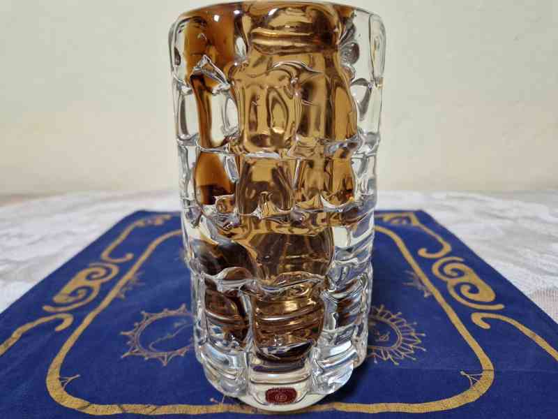 Hnědá Váza František Vízner Škrdlovice - foto 3