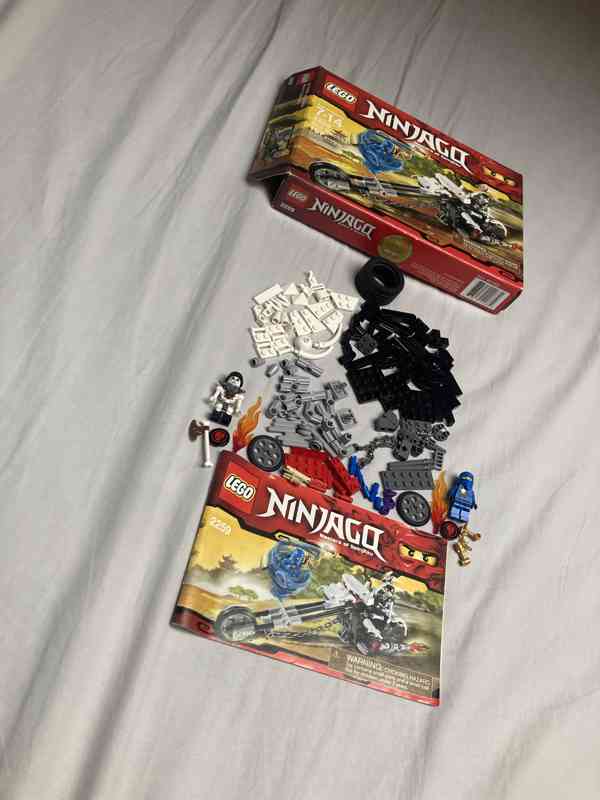 LEGO Ninjago 2259 Skull Motorbike – Kompletní sada, TOP stav - foto 2