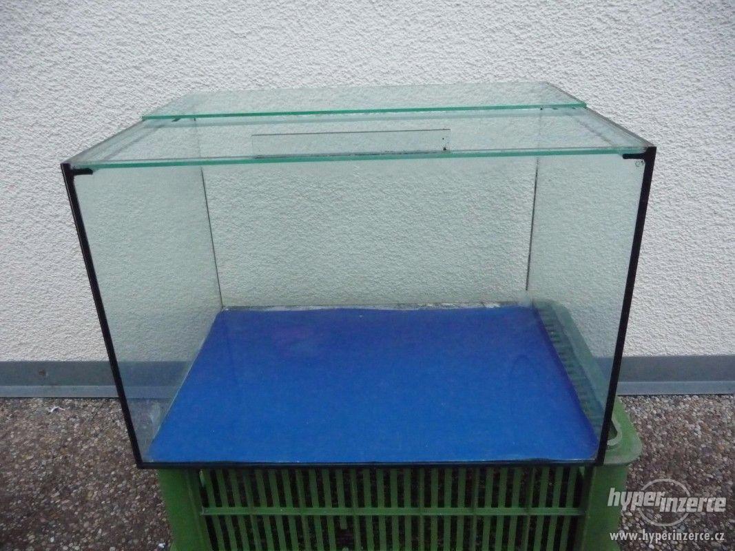 Akvária 67 litrů s posuvným krycím sklem - foto 1