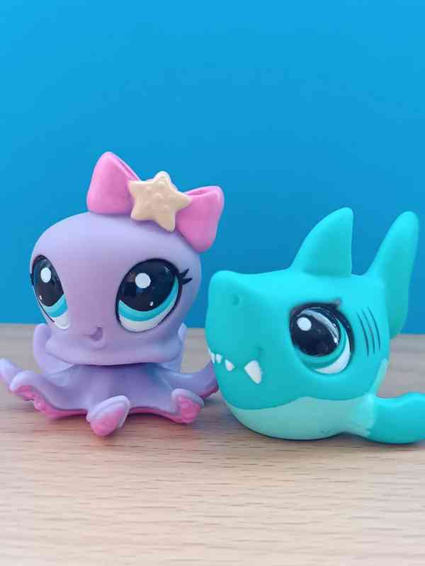 🌿 LPS chobotnička + žraloček 🌿 - foto 3