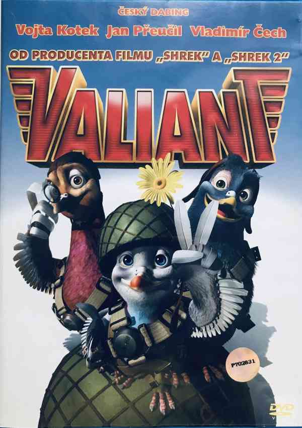 DVD - Valiant + CZ plakát - foto 1