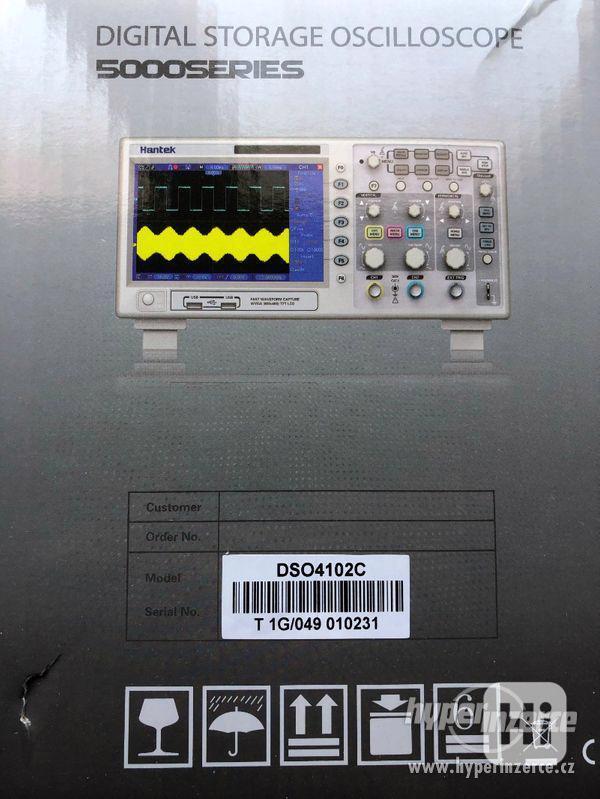 Nový osciloskop Hantek DSO4102C (dvoukanálový + generátor) - foto 1