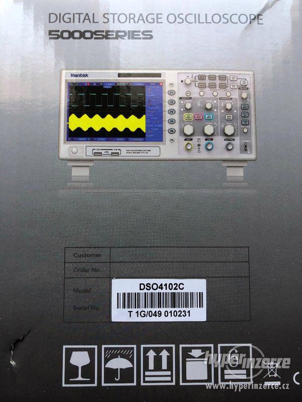 Nový osciloskop Hantek DSO4102C (dvoukanálový + generátor)
