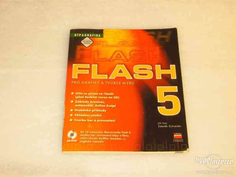 Kniha pro grafiky a tvůrce webů FLASH 5, bez CD. - foto 1