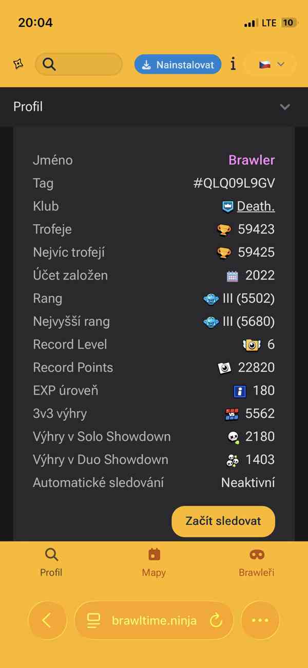 Brawl Stars účet za levno - foto 2