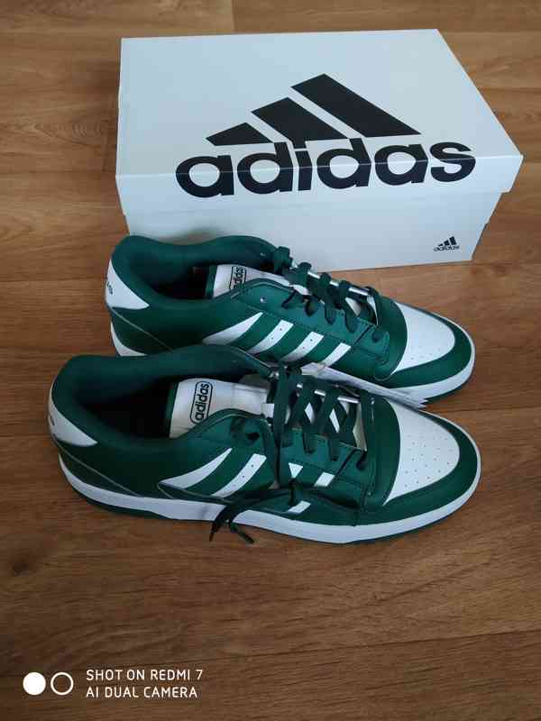 Prodám nové pánské boty zeleno-bílé adidas, velikost 44. - foto 3