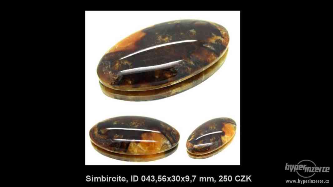 Simbircit / Simbercit / Kabošon / Minerál / Drahokam / Fosíl - foto 12