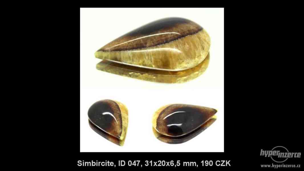 Simbircit / Simbercit / Kabošon / Minerál / Drahokam / Fosíl - foto 31