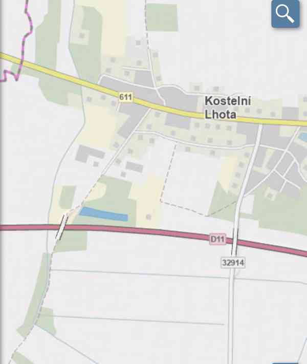 Lesní pozemek Kostelní Lhota - foto 9