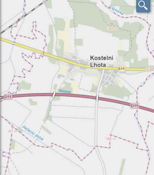 Lesní pozemek Kostelní Lhota - foto 10