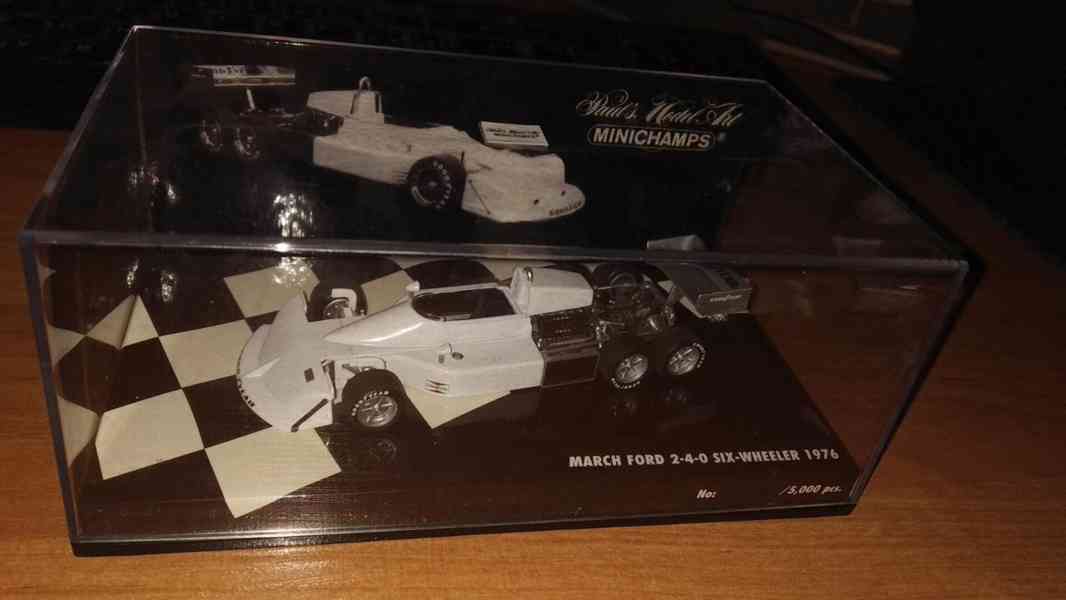 F1 March Ford 2-4-0 Six-wheeler 1976 MINICHAMPS 1:43 - foto 2