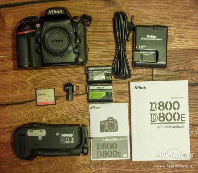 Prodám zrcadlovku Nikon D800 + příslušenství - foto 6