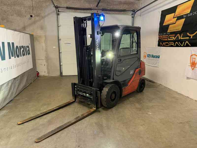 Vysokozdvižný vozík Toyota, 02-8FGF20 s pozicionerem - foto 5