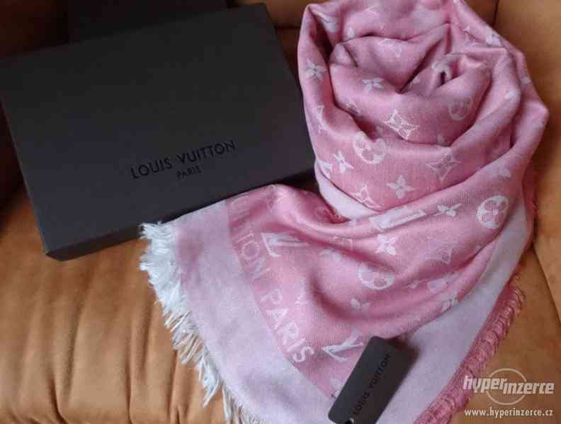 Velký šátek / pléd Louis Vuitton (LV) - foto 3
