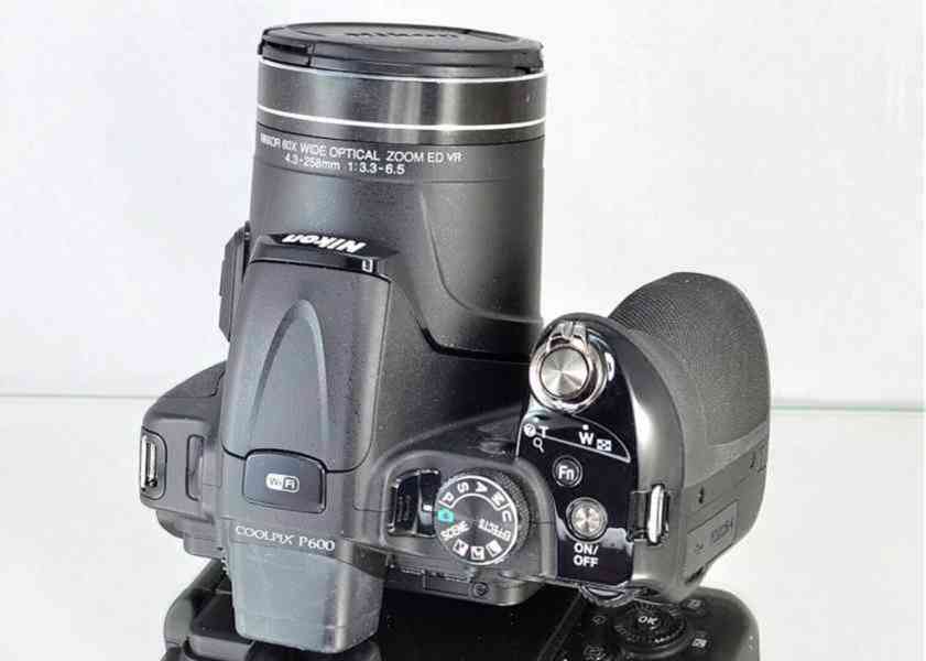 Nikon CoolPix P600*60x Op.ZOOM*Full HDV*WIFI*BAG - foto 6