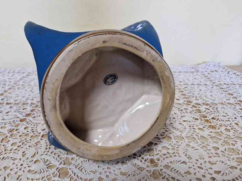 Nevídaný secesní Nástolec Mísa Amphora Teplice - foto 8