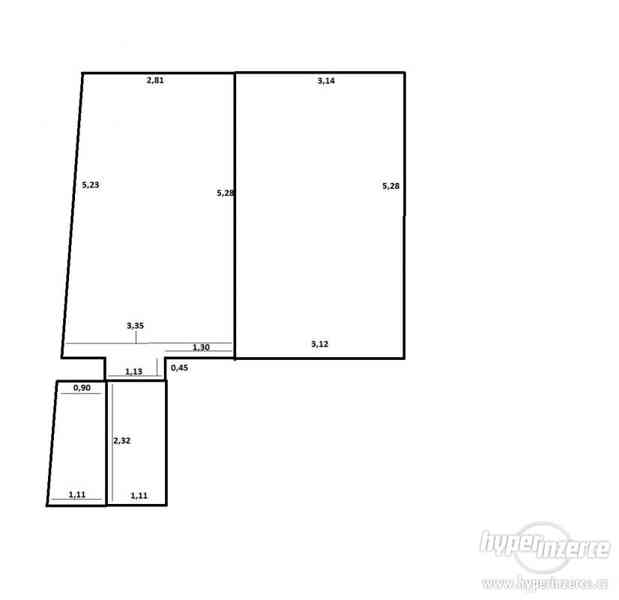 Pěkný byt 2+kk, OV, 40 m2, Praha 2, ul. Na Královce - foto 8