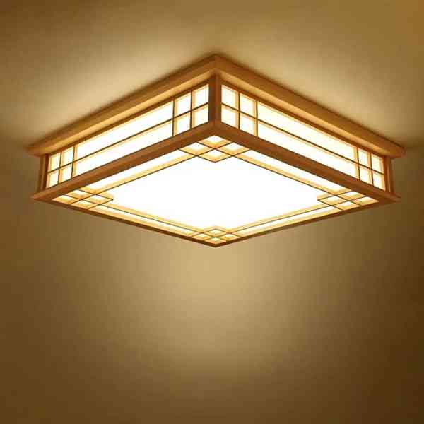 Designové stropní LED svítidlo v japonském stylu s dálkovým  - foto 1