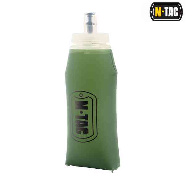 Lahev skládací M-Tac Collapsible Bottle 500 ml - olivová - foto 3
