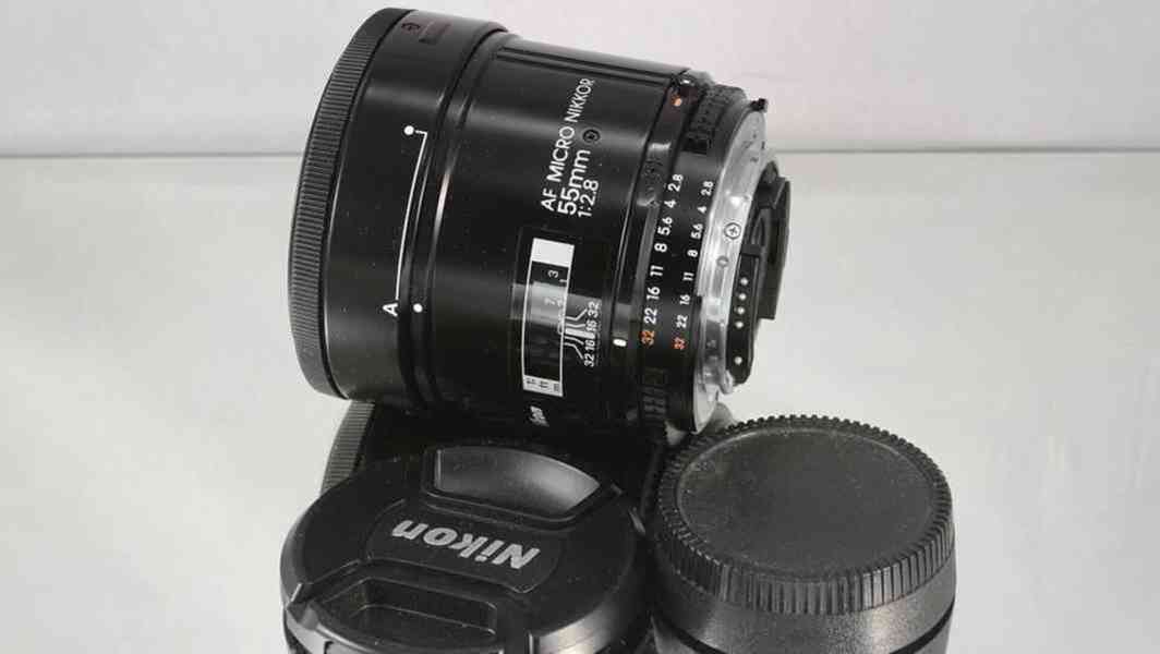 Nikon AF Micro 55mm 1:2.8 *MACRO 1:1*FX*UV FILTR - foto 3