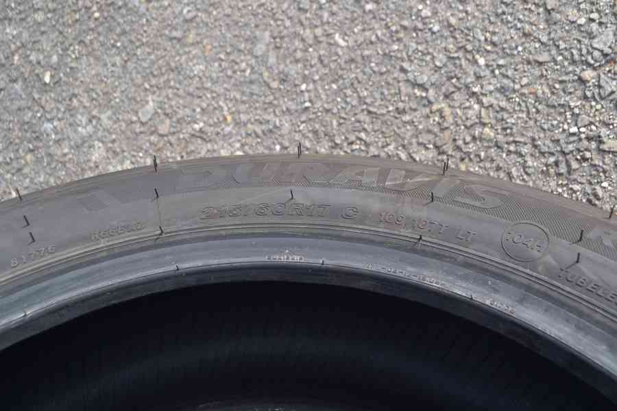 4ks NOVÉ letní zátěžové pneu 215/60R17C Bridgestone Duravis  - foto 6