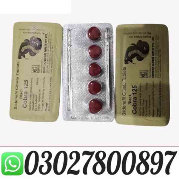 Black Cobra 125mg Tablets in Islamabad ( 03027800897