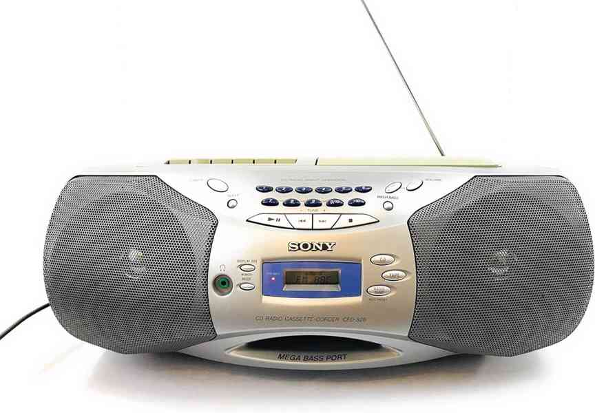 Sony CFD-S26 Radiomagnetofon Portable CD Player Casette - foto 4