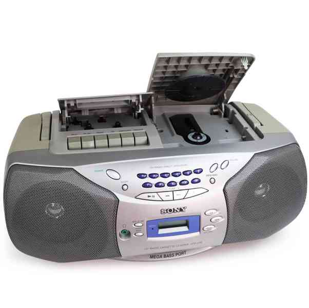 Sony CFD-S26 Radiomagnetofon Portable CD Player Casette - foto 2