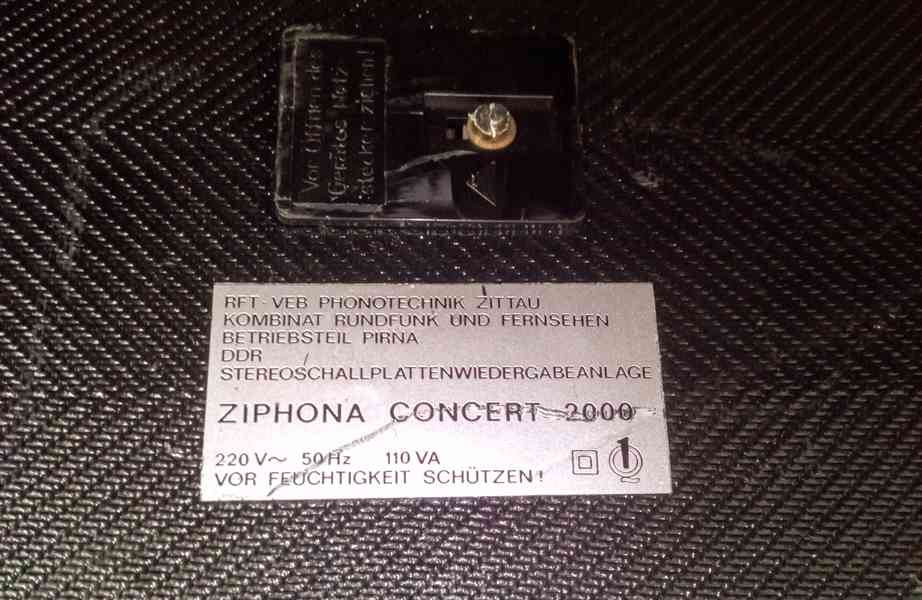 Gramofon Ziphona RFT Koncert Stereo 2000 - foto 7