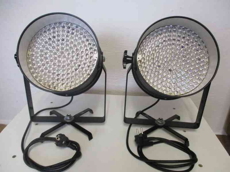  2ks. EUROLITE LED PAR-64 krátký RGB spot - foto 4
