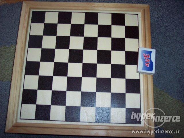 Dřevěný soubor 7 her - Šachy, Domino, Backgamon, Dáma... - foto 3