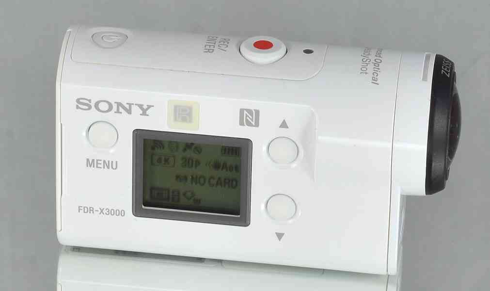 SONY FDR-X3000R *Action Cam*4K Video*Wi-Fi/NFC/GPS - foto 6