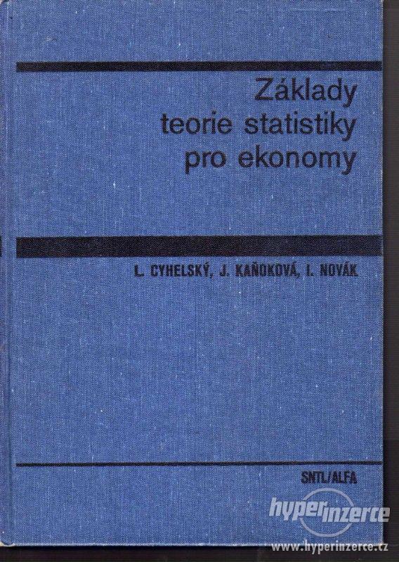 Základy teorie statistiky pro ekonomy - 1979 - 1. vydání - foto 1