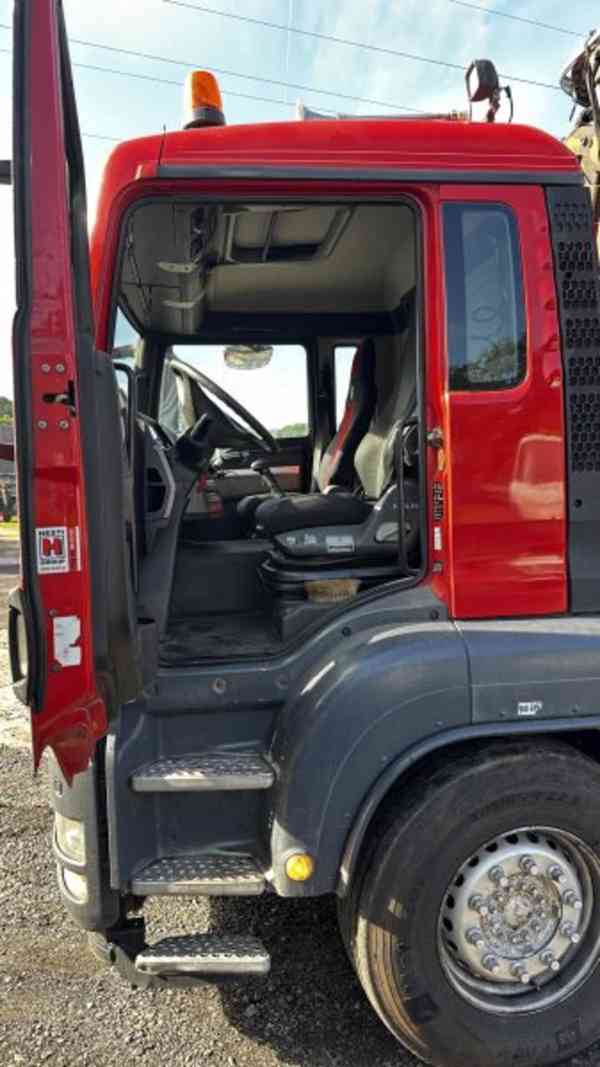 6x4 MAN kovošrot EUR5 kontejner+HR 30/26t - foto 10