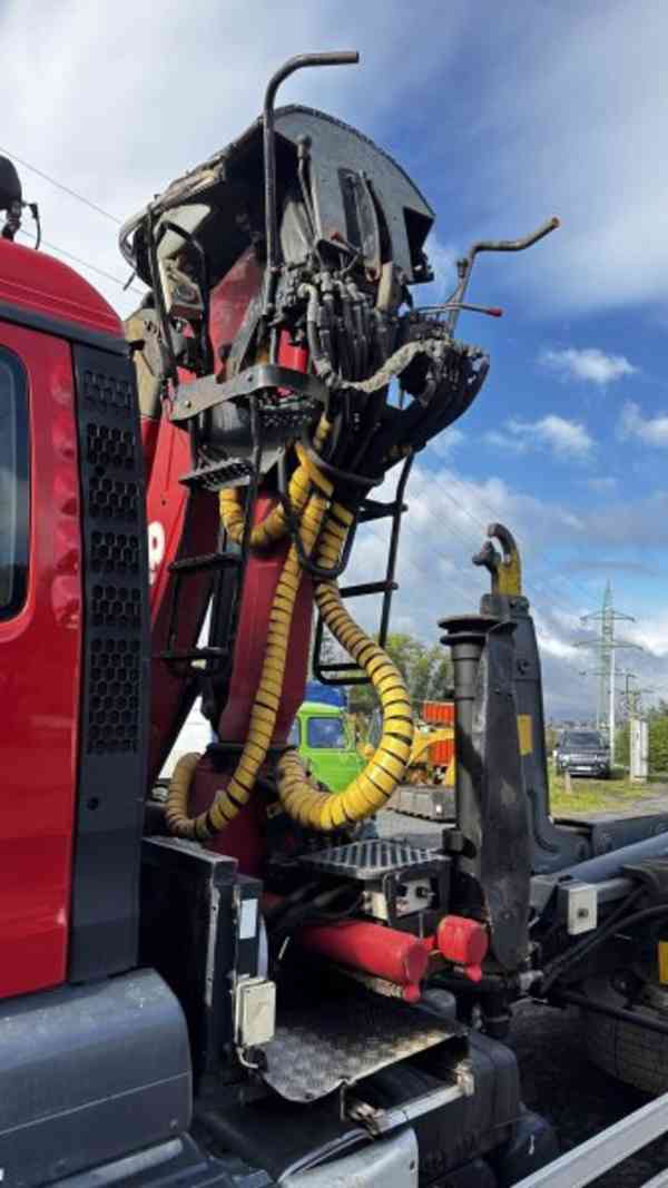 6x4 MAN kovošrot EUR5 kontejner+HR 30/26t - foto 8